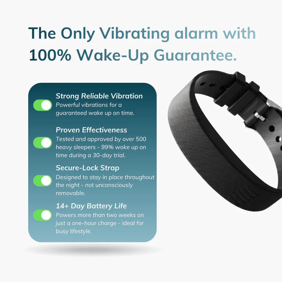 WakeBand™ Pro Silent Vibrating Alarm